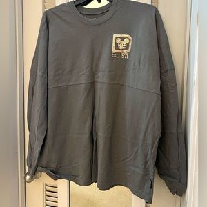 Grey Cotton Walt Disney World Spirit Jersey with Rose Gold Letters